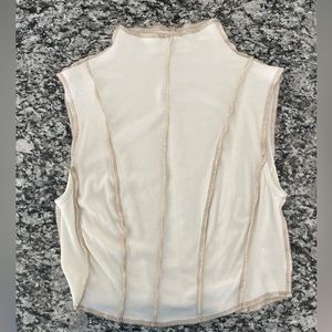 Exposed Seam Crean Tank